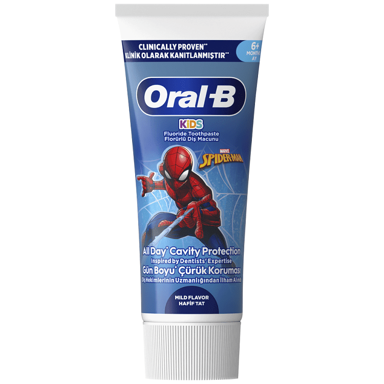 Oral b Kids Spider Οδοντόκρεμα 6+ Μηνών 60ml