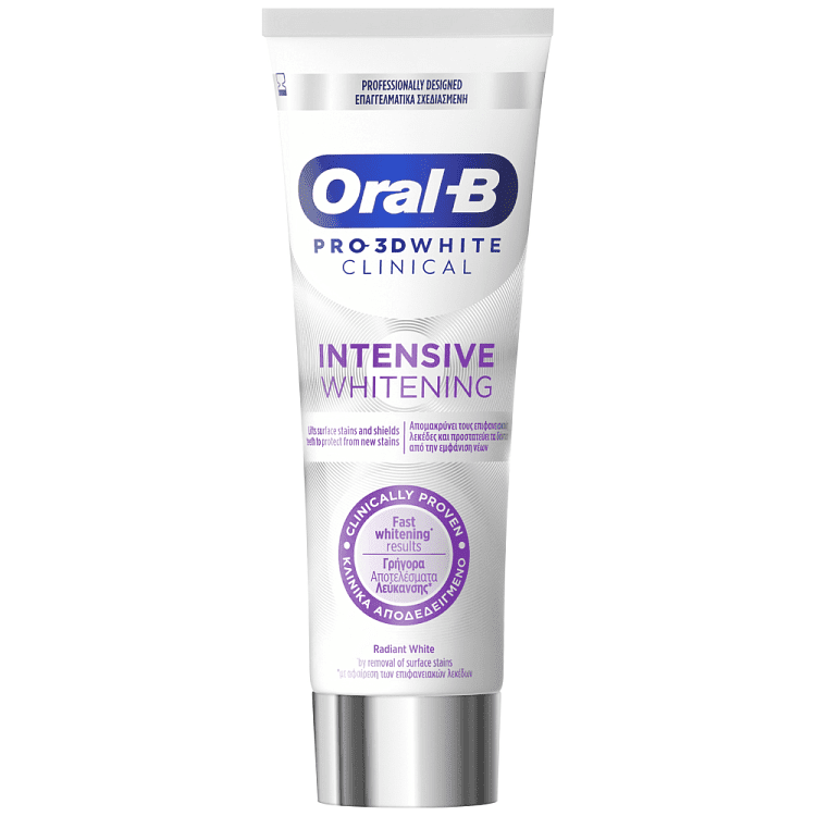 Oral B 3D Clinikal Intense White Οδοντόκρεμα 75ml
