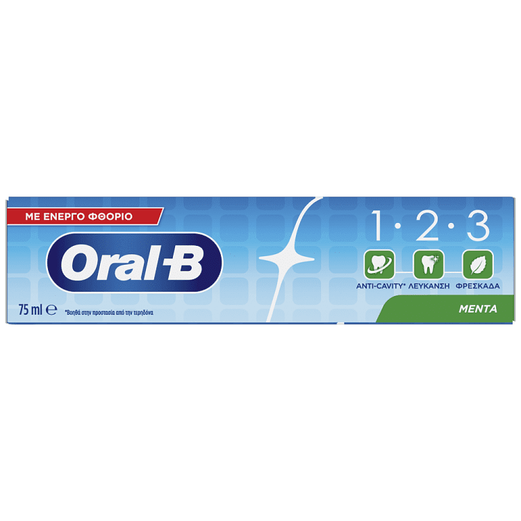 Oral-B 123 Οδοντόκρεμα 75ml