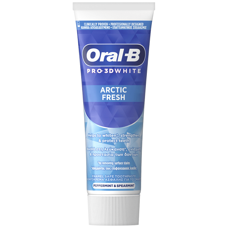 Oral-B 3D Arctic Fresh Οδοντόκρεμα 75ml