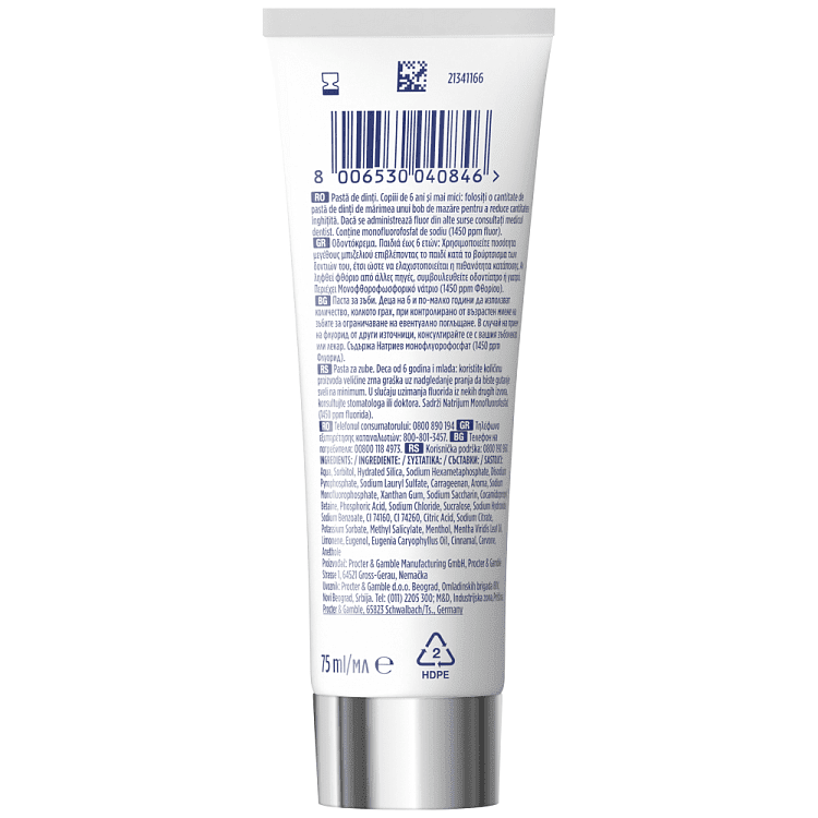 Oral B 3D Clinikal Intense White Οδοντόκρεμα 75ml