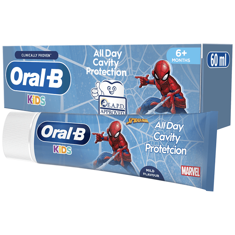 Oral b Kids Spider Οδοντόκρεμα 6+ Μηνών 60ml