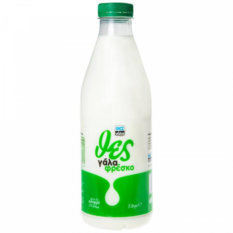 ΘΕΣ Γάλα Φρέσκο Γάλα Αγελάδος Ελαφρύ 1lt