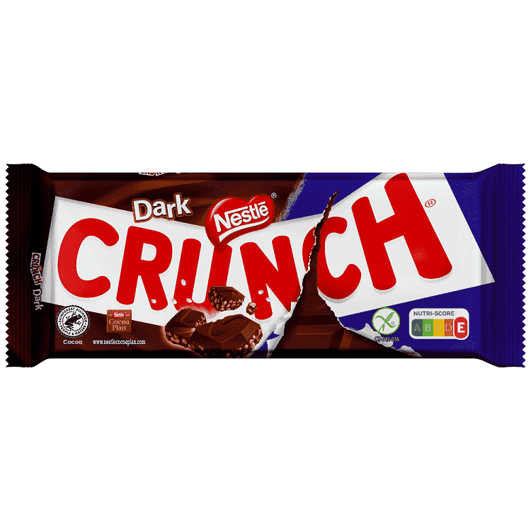 Crunch Μαύρη Σοκολάτα Χωρίς Γλουτένη 100gr