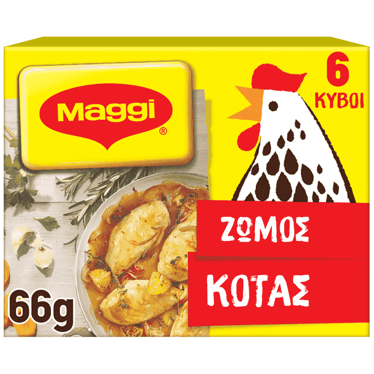 Maggi Ζωμός Κότας 6 κύβοι 3lt