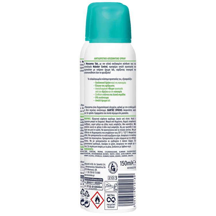 Noxzema Talc Spray 150ml