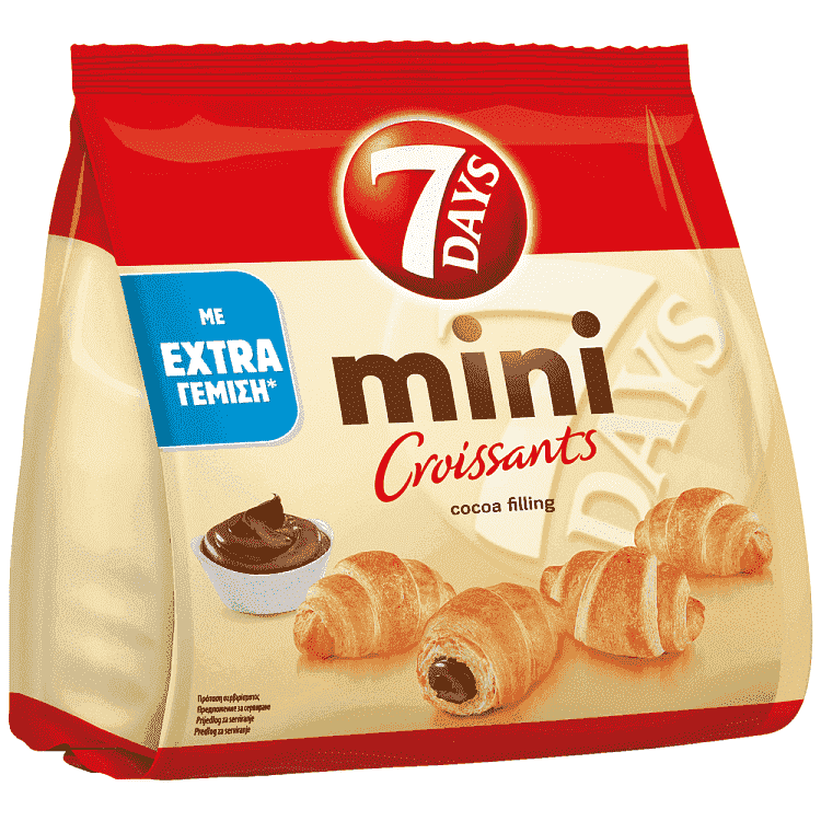 7 Days Mini Κρουασάν Κακάο 300gr