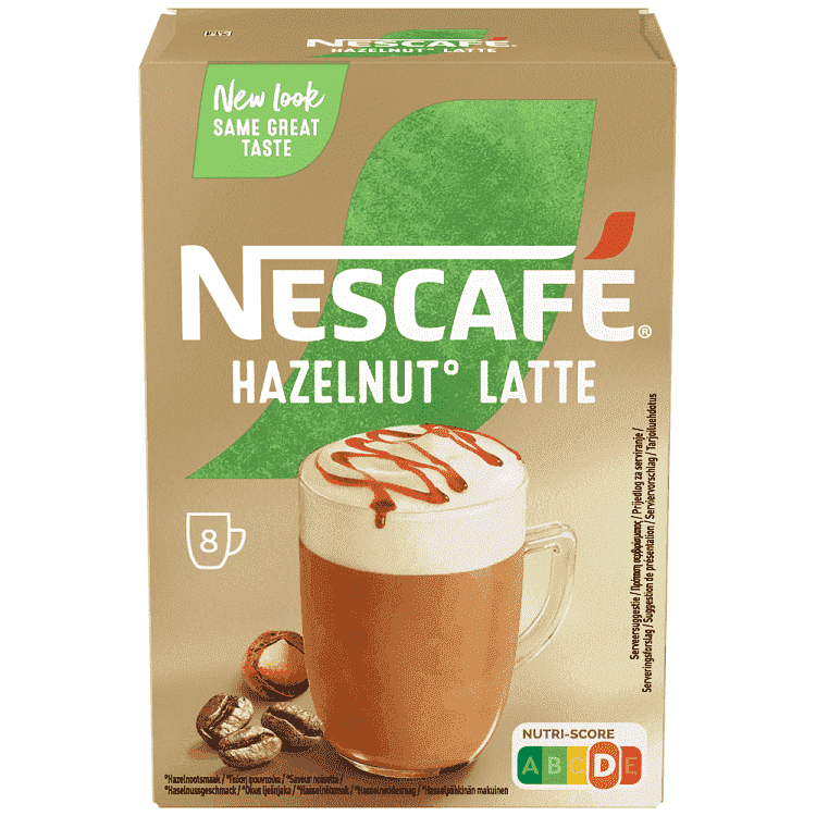 Nescafe Gold Hazelnut Latte (8τεμ) 136gr