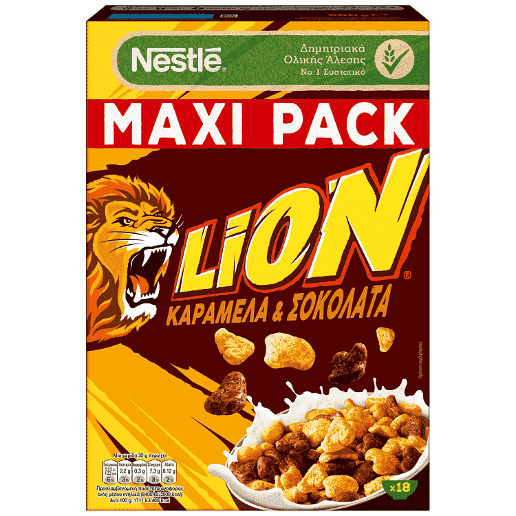 Nestle Lion Καραμέλα & Σοκολάτα 560gr