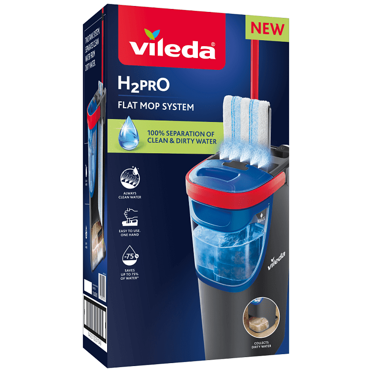 Vileda H2Pro Flat Σύστημα Καθαρισμού