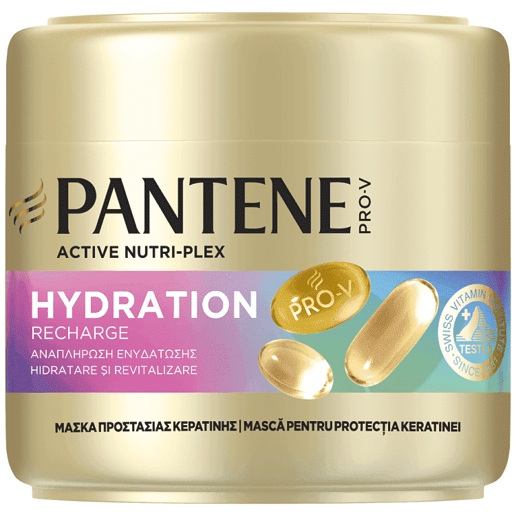 Pantene Μάσκα Ενυδάτωσης Αctive Nutri Plex 300ml