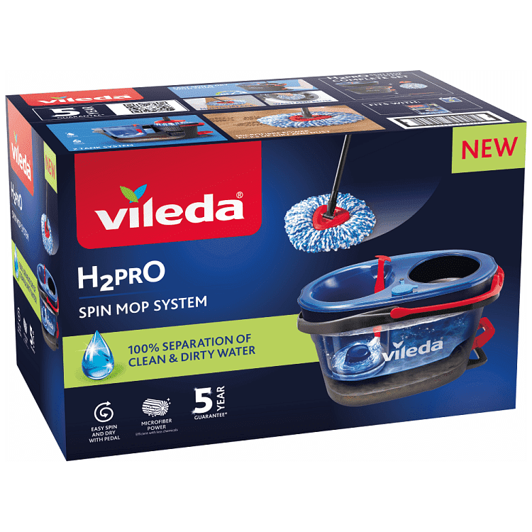 Vileda H2Pro Spin Σύστημα Καθαρισμού
