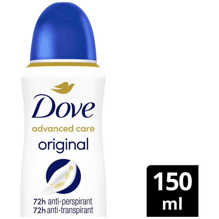Dove Αποσμητικό Σώματος Σπρέι Advanced Care Original 150ml
