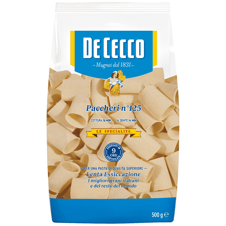 De Cecco Paccheri No 125 500gr