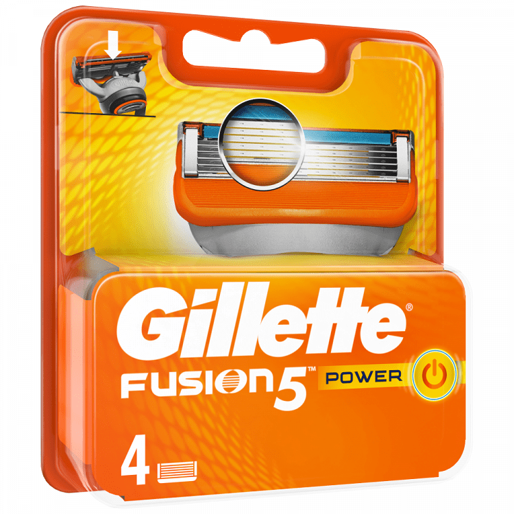 Gillette Fusion Power Ανταλλακτικά 4τεμ