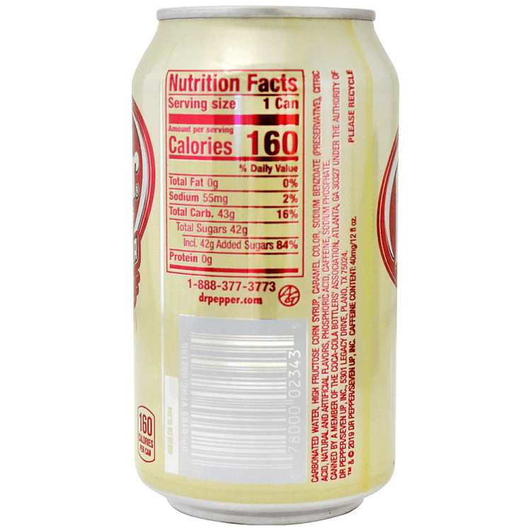 Dr Pepper Βανίλια 355gr