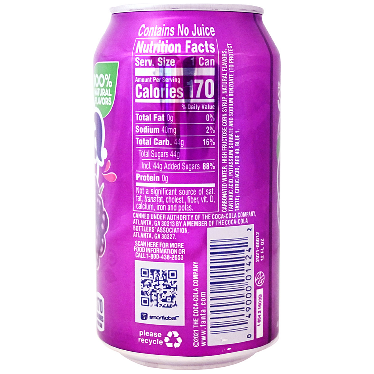 Fanta Usa Σταφύλι 355ml