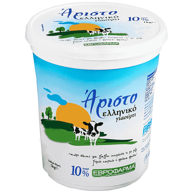 Εβροφάρμα Γιαούρτι Στραγγιστό 10% 1KG