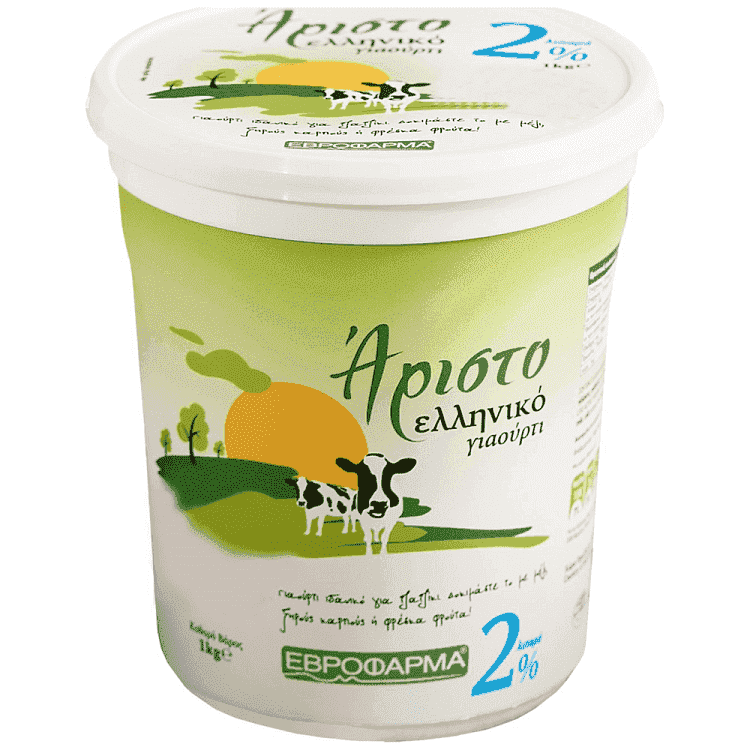 Εβροφάρμα Γιαούρτι Στραγγιστό 2% 1kg