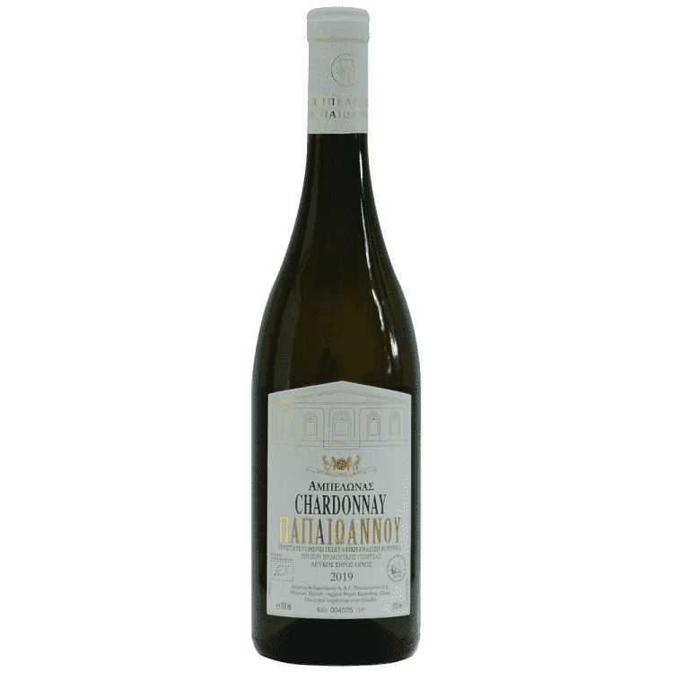 Κτήμα Παπαϊωάννου Chardonnay Λεύκος Οίνος 750ml