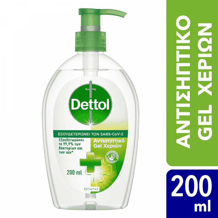 Dettol Αντισηπτικό Gel Χεριών 200ml