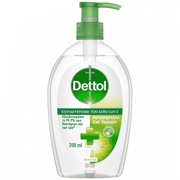 Dettol Αντισηπτικό Gel Χεριών 200ml