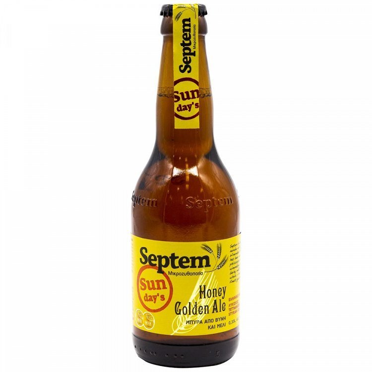 Septem Golden Ale Μπύρα Φιάλη 330ml