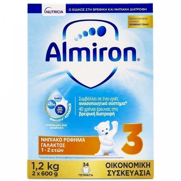 Almiron Βρεφικό Γάλα Σε Σκόνη No3 1200gr