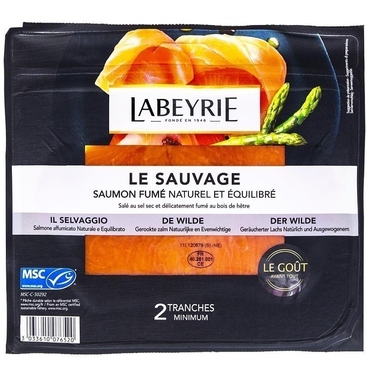 Labeyrie Σολωμός Καπνιστός Σκωτίας 75gr