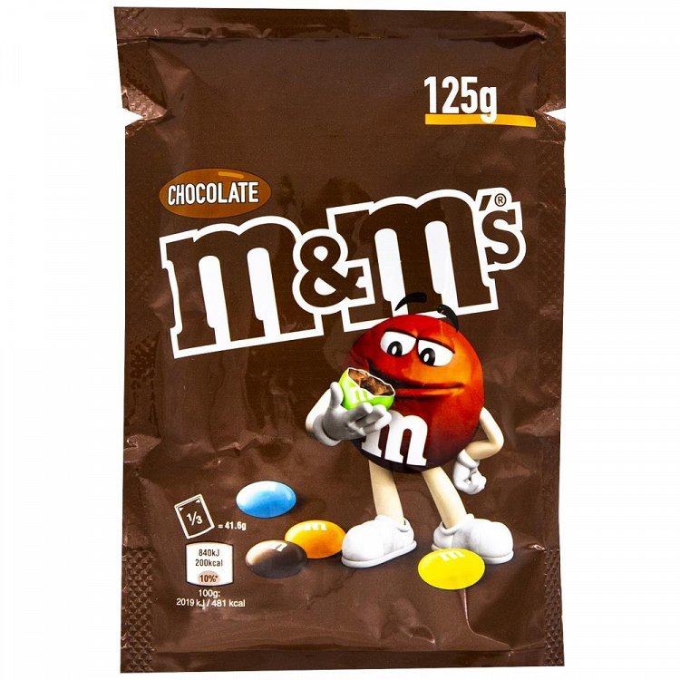 M&M'S Σοκολάτα 125gr
