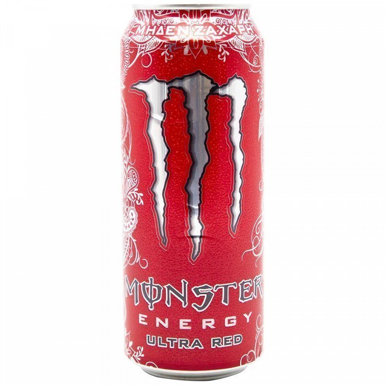 Monster Ultra Red 500ml 1τεμ