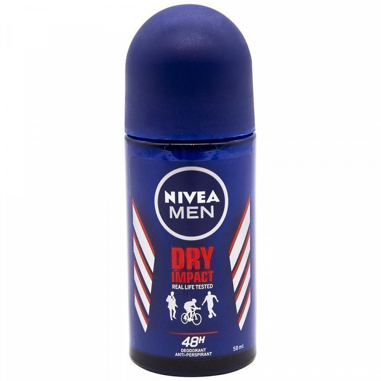 Nivea Men Dry Impact Αποσμητικό Roll On 50ml