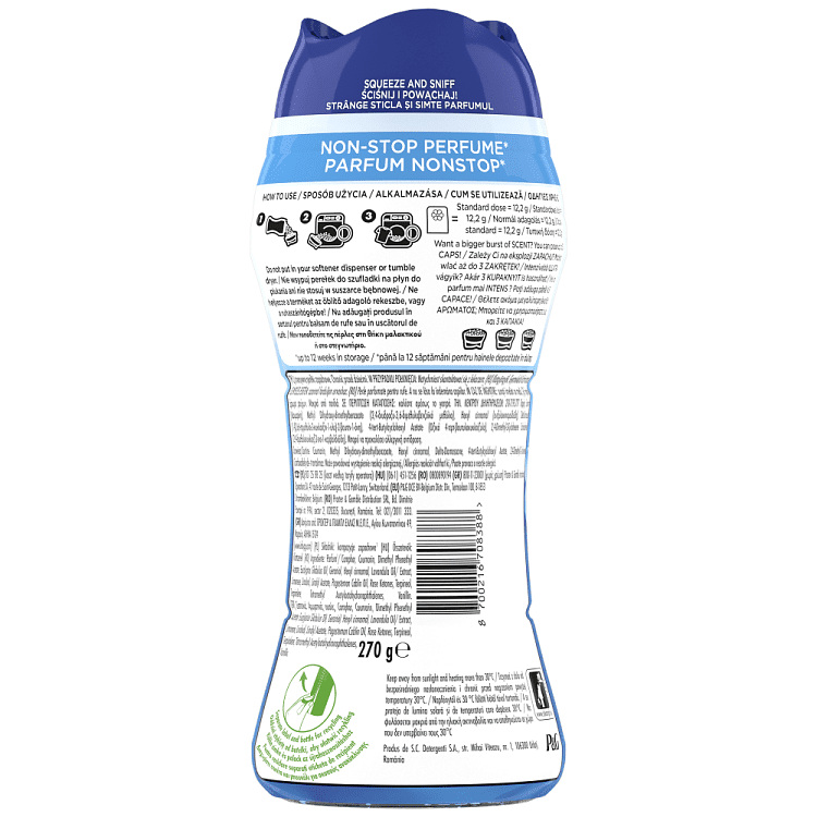 Lenor Beads Spring Awake Ενισχυτικό Αρώματος Ρούχων 270gr