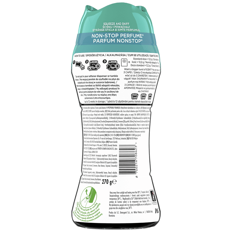 Lenor Unstroppables Fresh Ενισχυτικό Αρώματος Ρούχων 270gr