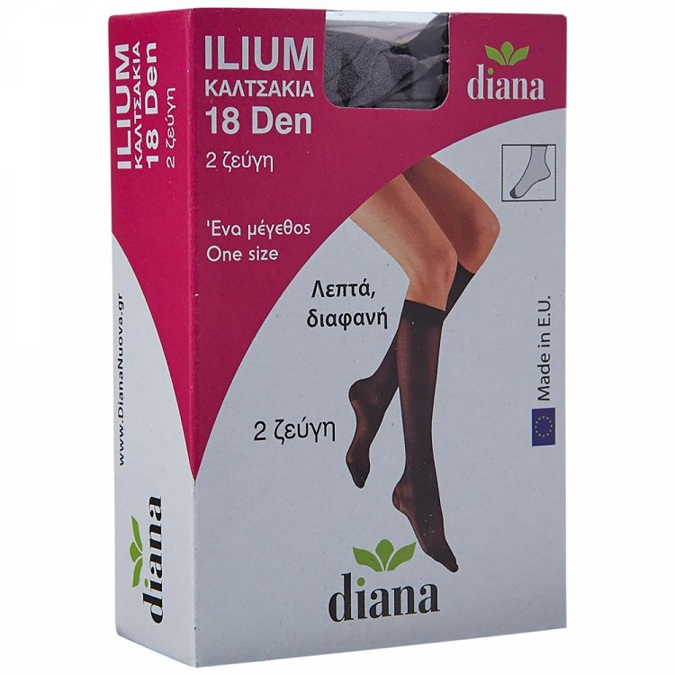 Diana Ilium 18D Καλτσάκια Φιμέ 2τεμ
