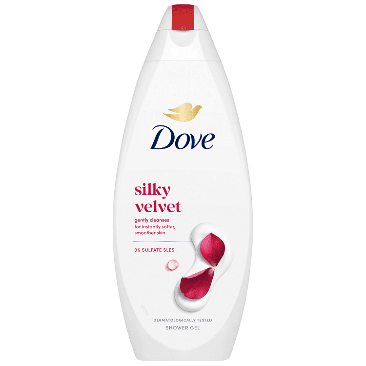 Dove Αφρόλουτρο Silky Velvet 250ml