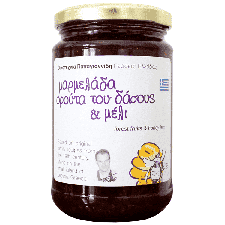 Παπαγιαννίδης Μαρμελάδα Φρούτα Του Δάσους & Μέλι 380gr