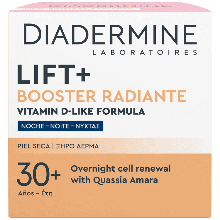 Diadermine Lift + Booster Radiante Κρέμα Νυκτός 50ml