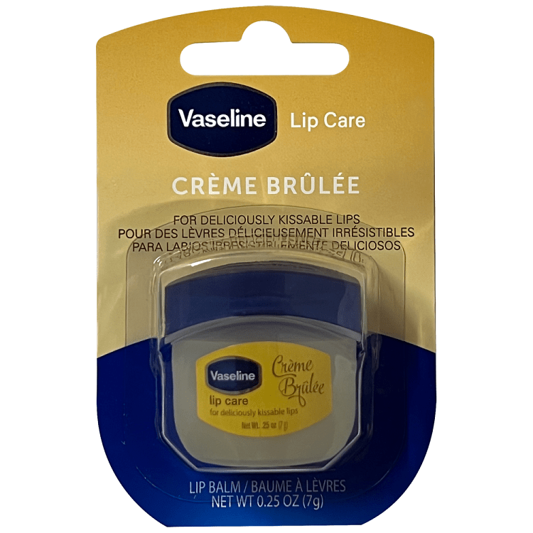 Vaseline Lip Balm Jar Creme Brulee 7gr