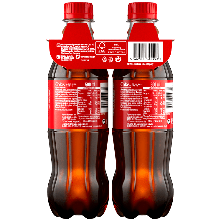 Coca-Cola 4x500ml