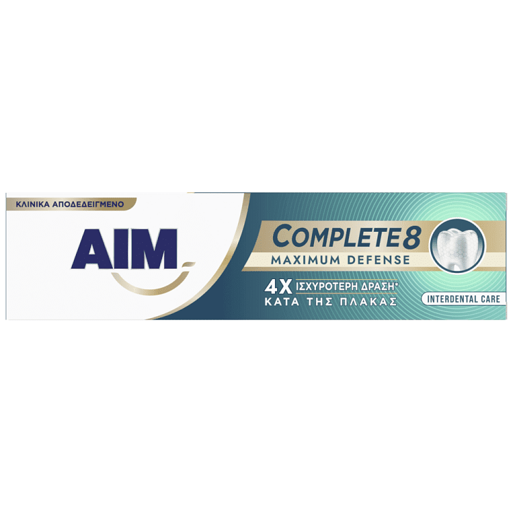 Aim Οδοντόκρεμα Max Defense Interdental 75ml