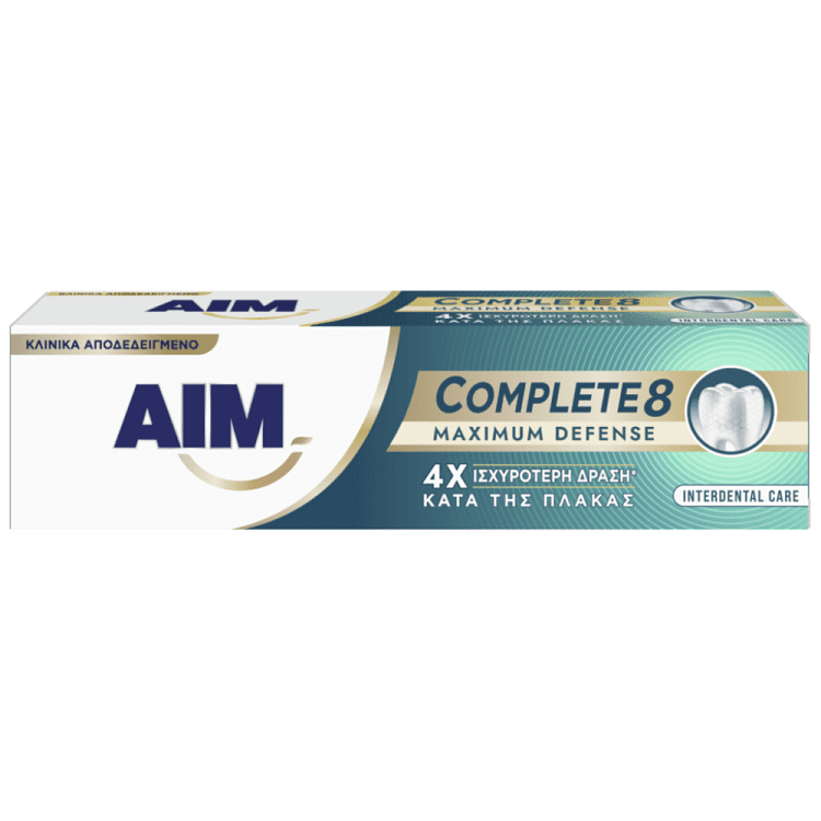 Aim Οδοντόκρεμα Max Defense Interdental 75ml