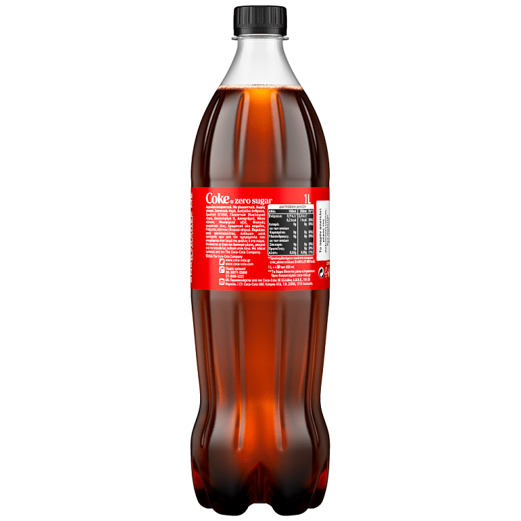 Coca-Cola Zero 1lt 1τεμ