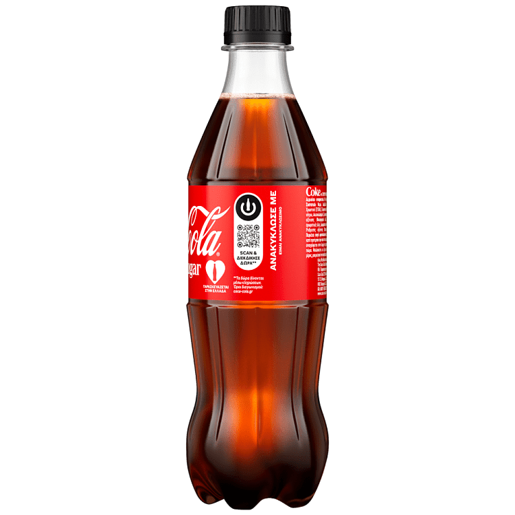 Coca-Cola Zero Aναψυκτικό 500ml 1τεμ