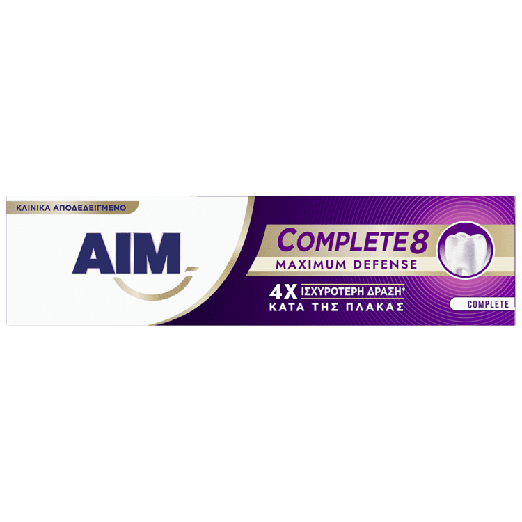 Aim Οδοντόκρεμα Max Defense Complete 75ml