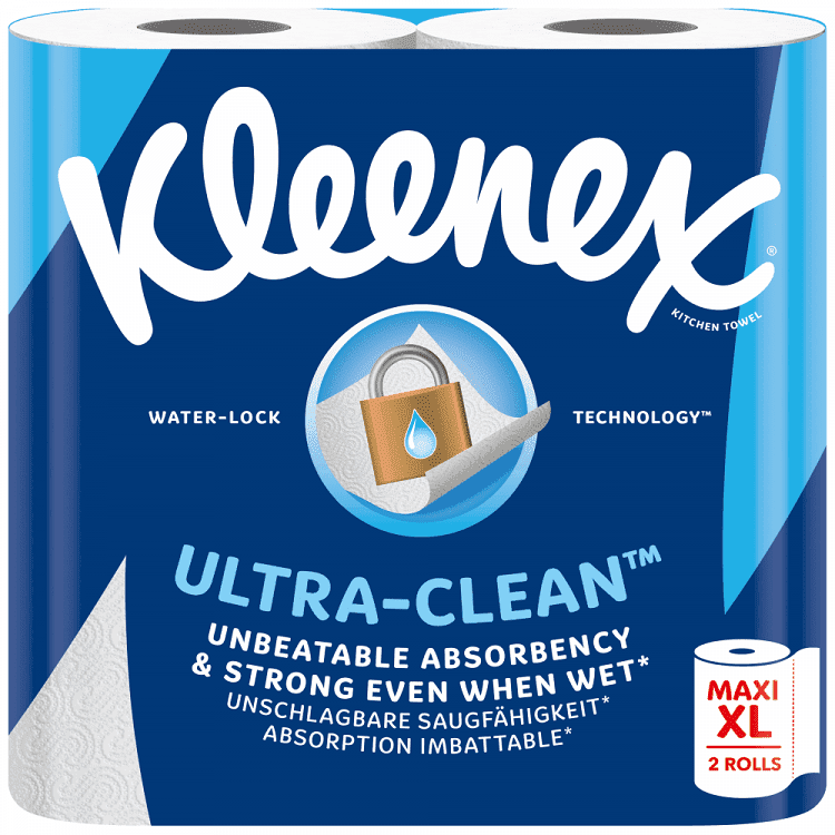 Kleenex Ultra Clean Ρολό Κουζίνας 2πλο 300kg