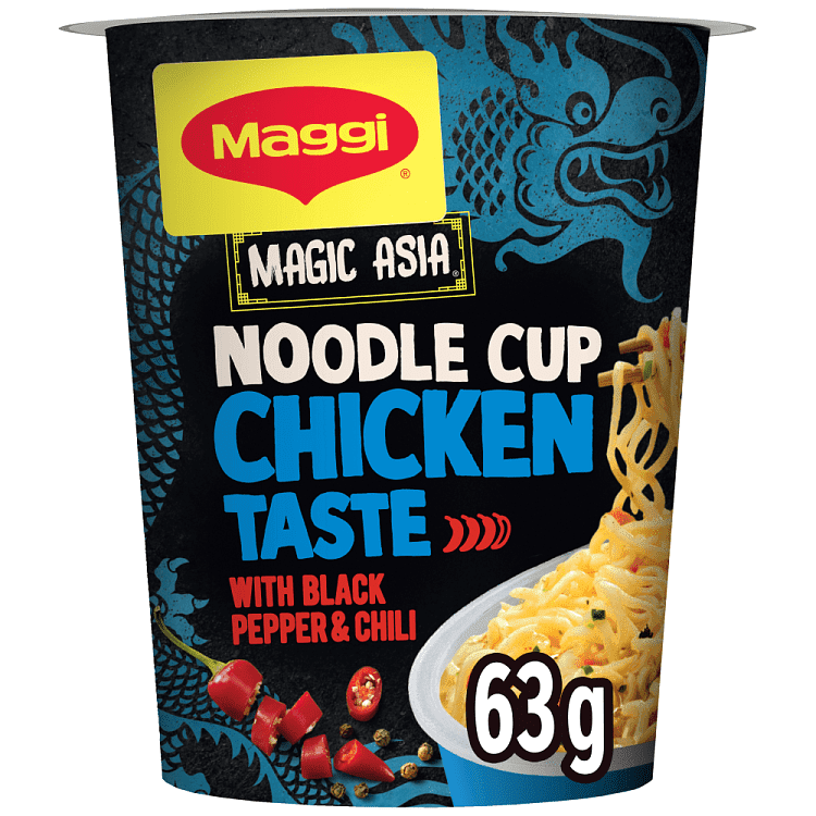 Maggi Noodles Cup Κοτόπουλο 63gr