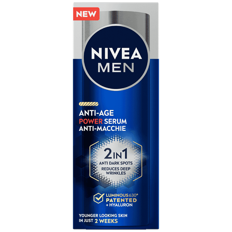 Nivea Men 2σε1 Luminous Power Serum 30ml