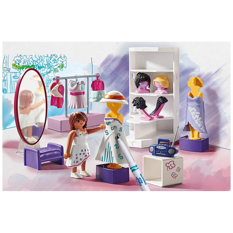 Playmobill Color Βεστιάριο