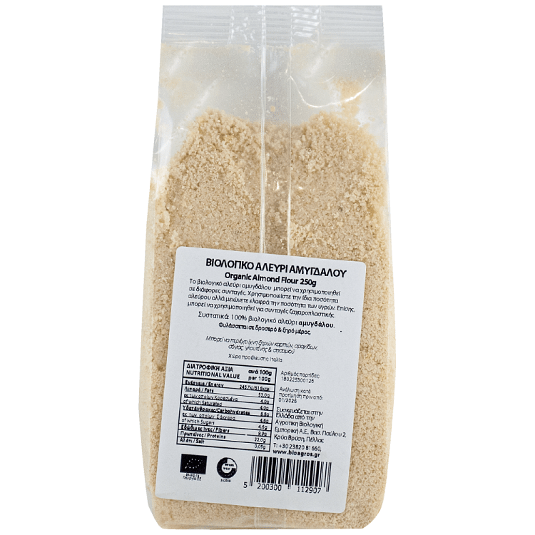 Evergreen Αλεύρι Αμυγδάλου Bio 250gr